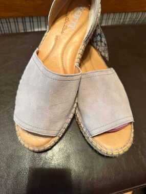 Born gray espadrille